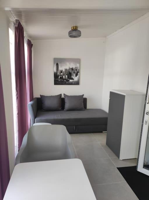 Postel nebo postele na pokoji v ubytování Ferienappartement 3 beim Strandbad