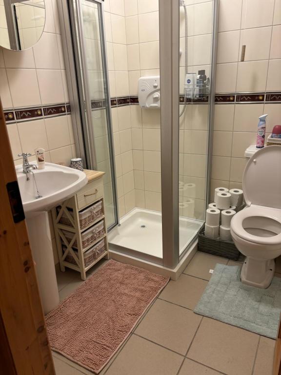 Koupelna v ubytování Teach Elle Cottage F94V2W2