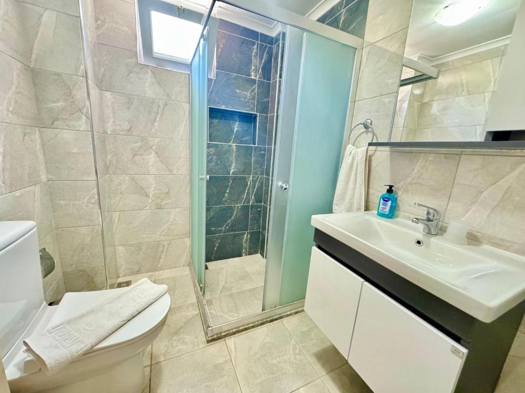 A bathroom at Villa Defne 3 Ölüdeniz Private Pool Villa
