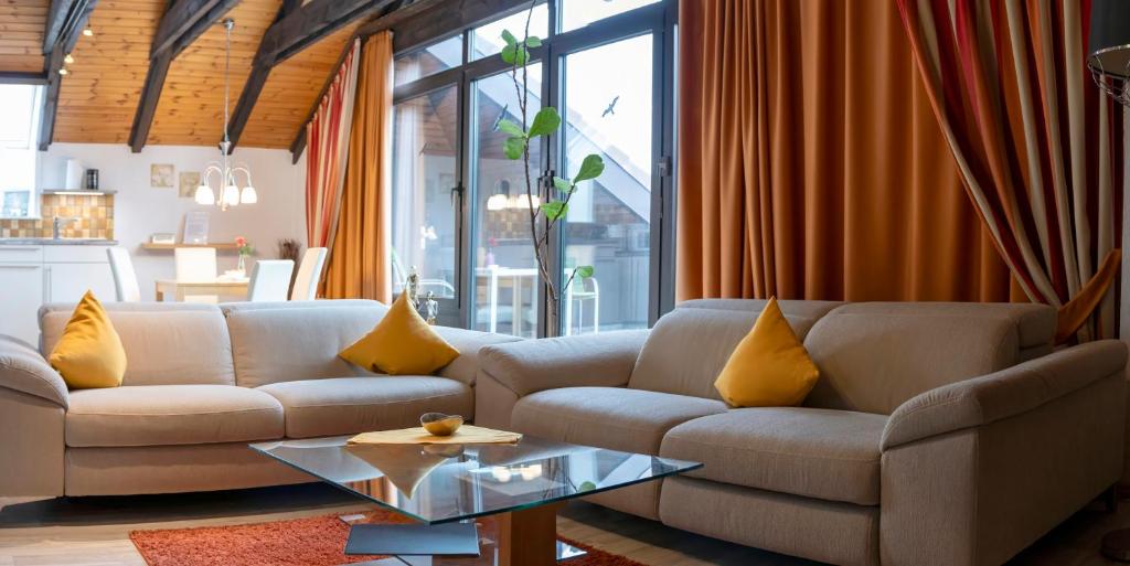 Haus Roseneck mit gratis Zugang zur Jod-Sole-Therme - Exclusive Apartment With Chimney And Roof Terrace
