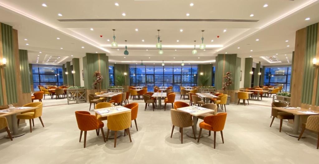 Restaurace v ubytování Azur One Eleven Hotel Alamein