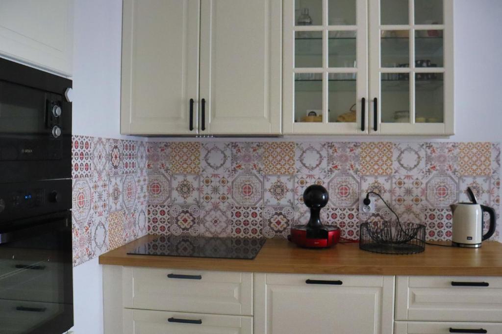 Kuchyňa alebo kuchynka v ubytovaní Lighter Apartment