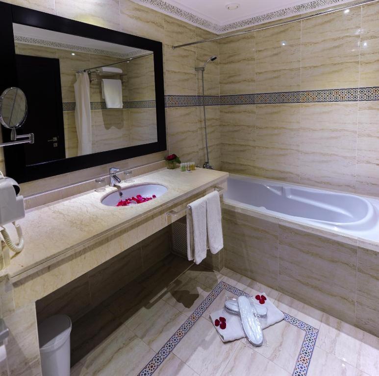 Koupelna v ubytování DWO Marrakech Ennakhil
