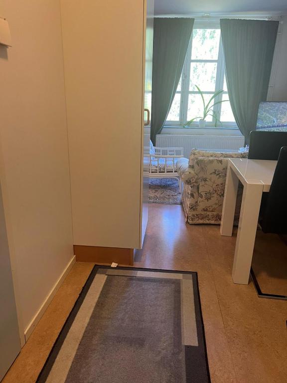 Χώρος καθιστικού στο Norrtälje Guest Apartment