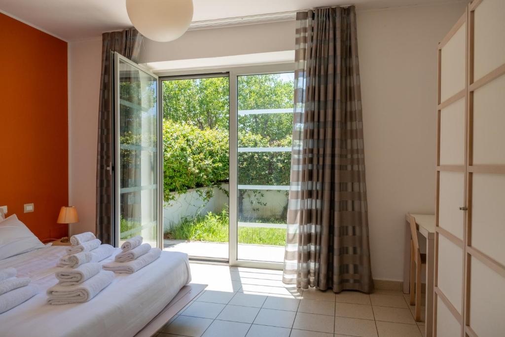 Voodi või voodid majutusasutuse Solidago Residence toas