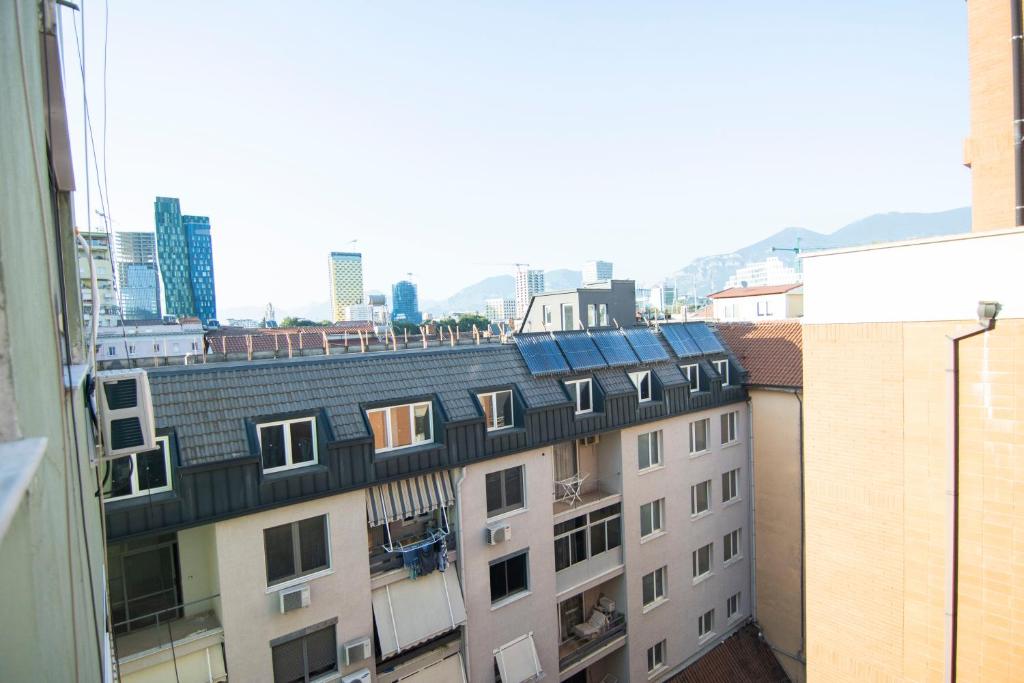 Nespecifikovaný výhled na hory nebo výhled na hory při pohledu z apartmánu