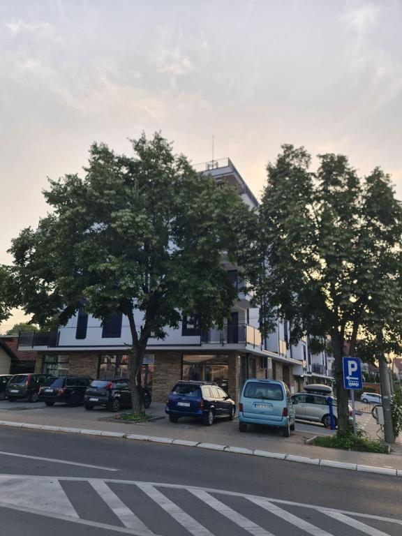 Budova, kde se apartmán nachází