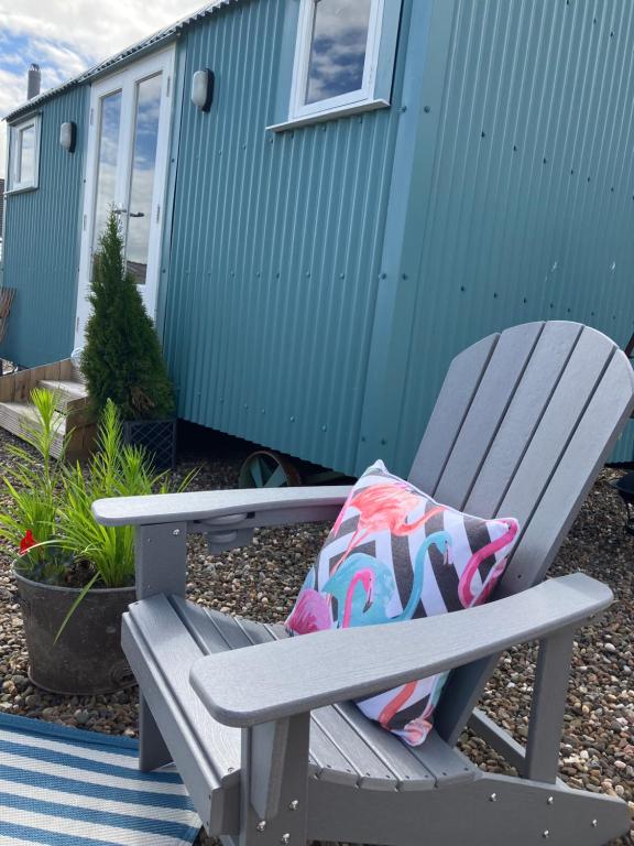 Zahrada ubytování Wee Shepherds Hut Maybole