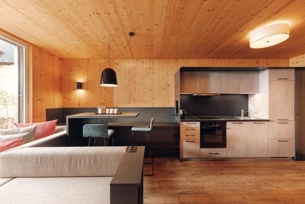 Posezení v ubytování Ferienhaus zum Stubaier Gletscher - WALD