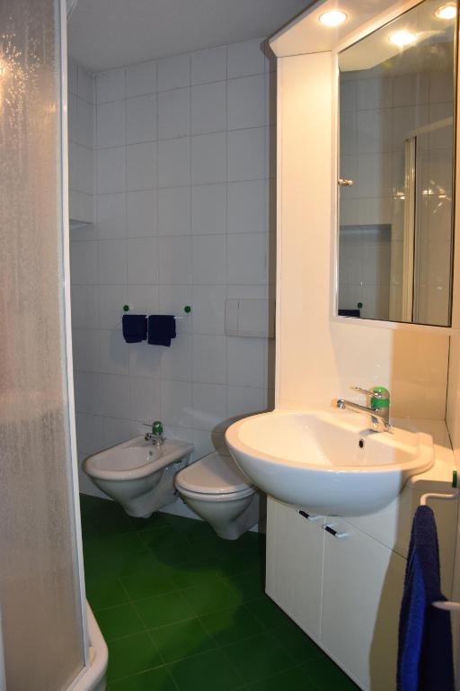 Koupelna v ubytování Casa Boff