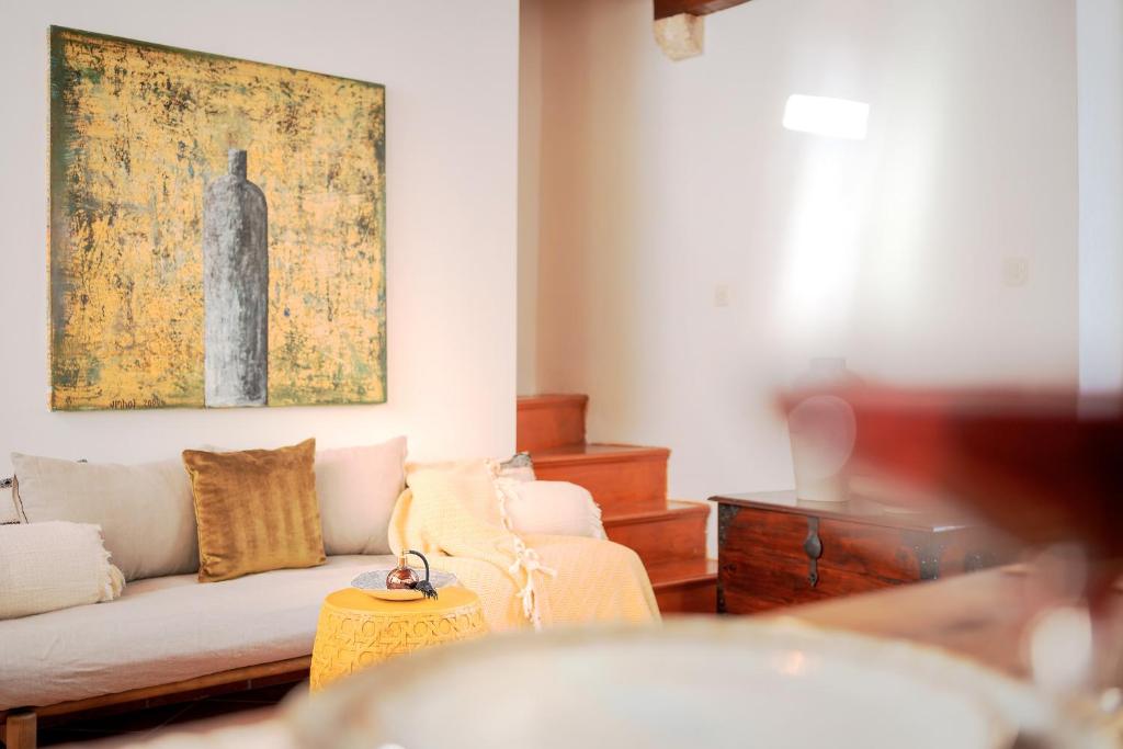 Posezení v ubytování Casa Marlonito