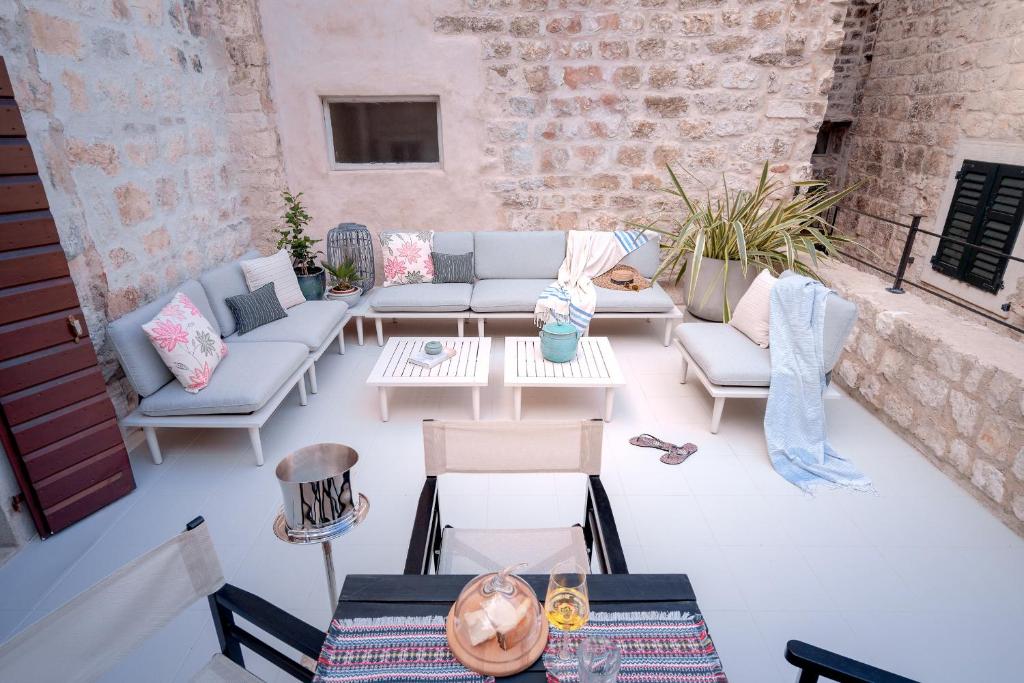 Posezení v ubytování Casa Marlonito