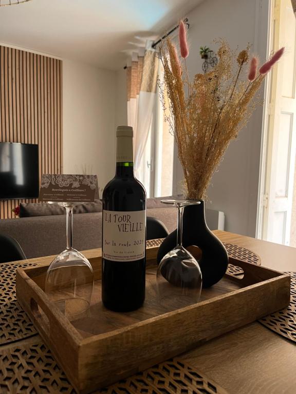 Nápoje v ubytování Au Coeur de Collioure