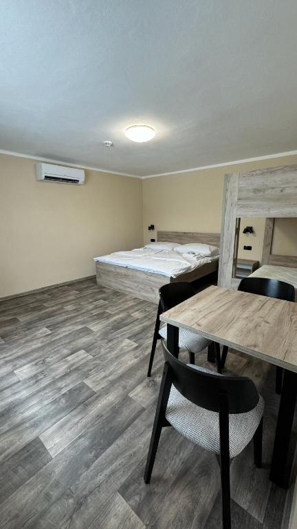 Postel nebo postele na pokoji v ubytování Ubytování U Pupka