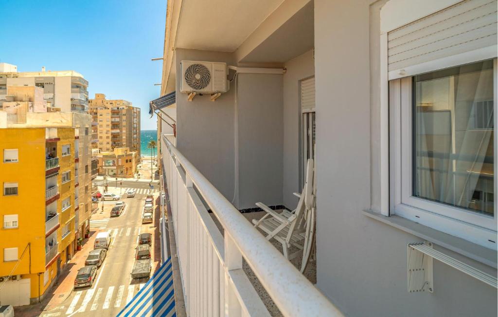 En balkon eller terrasse på Apartamento En Almería