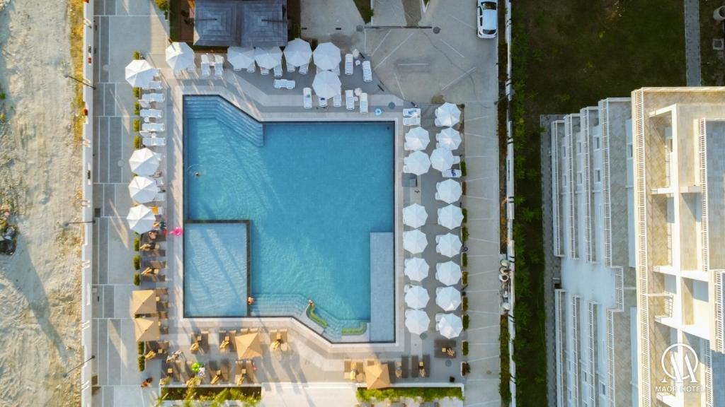 Bazén v ubytování Maor Hotel nebo v jeho okolí