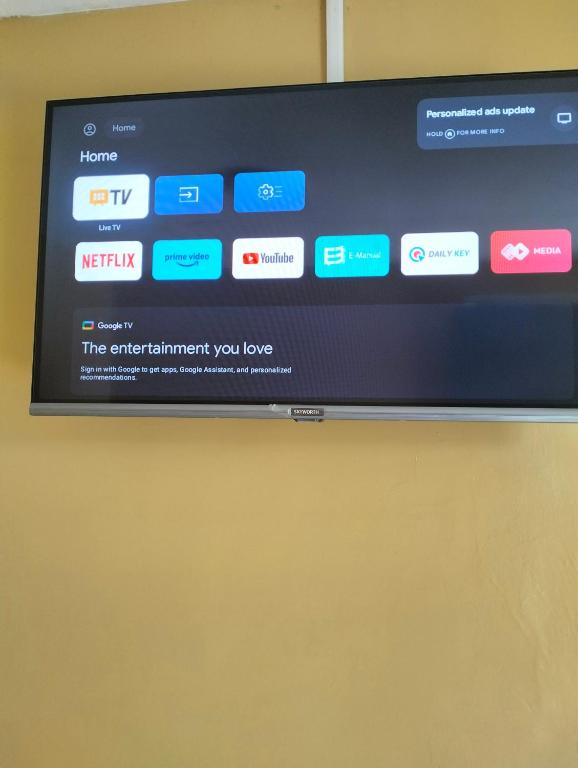 TV a/nebo společenská místnost v ubytování Don Pedro Hotel