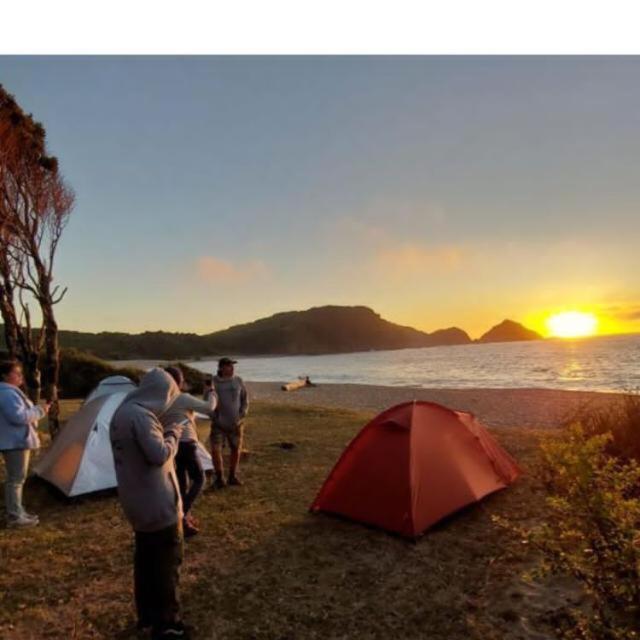 Příroda nedaleko luxury tent