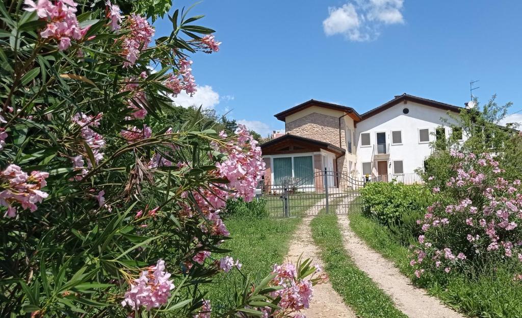 Zahrada ubytování Agriturismo Casa Bregalda