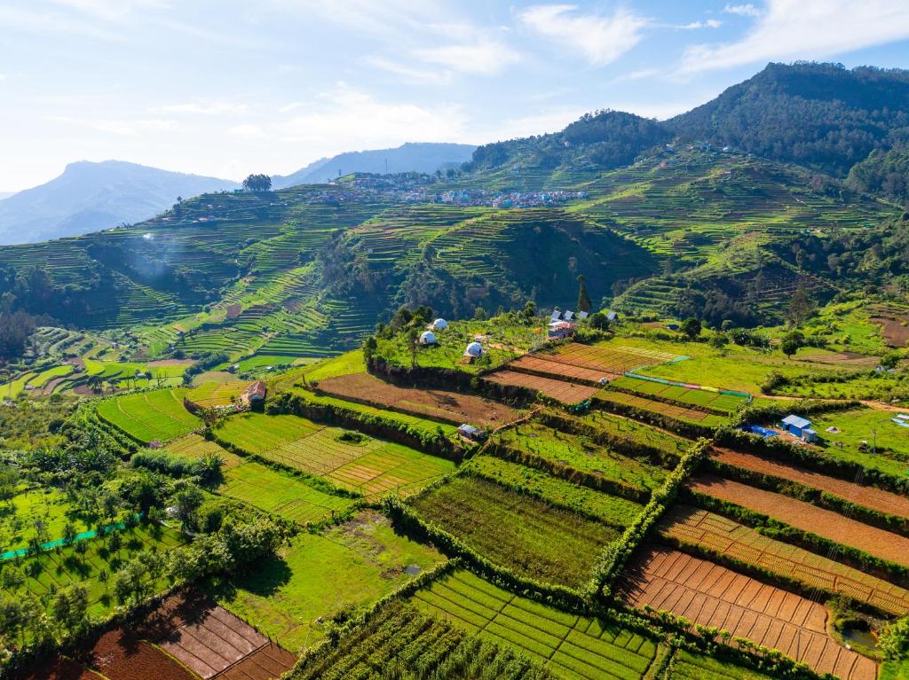 Paesaggio naturale nelle vicinanze di questo campeggio di lusso