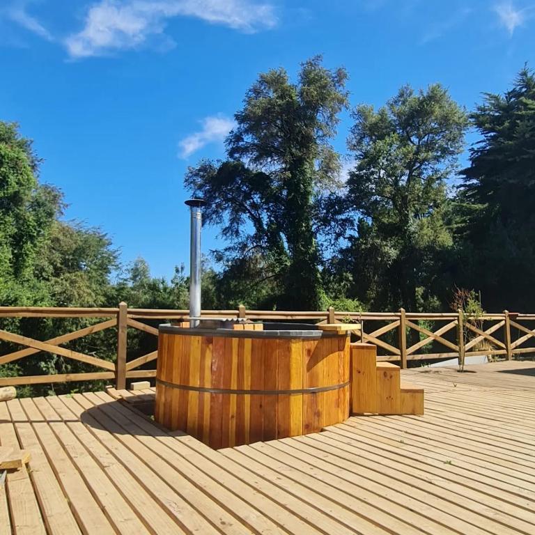 Casa Parcela Spa a 10 minutos del Aeropuerto Araucanía con acceso al Río