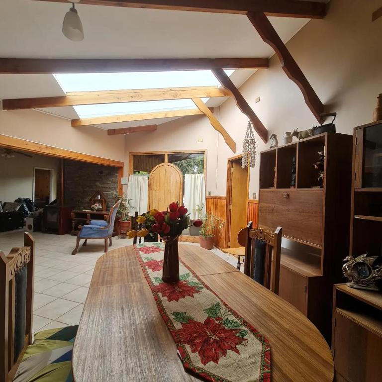 Casa Parcela Spa a 10 minutos del Aeropuerto Araucanía con acceso al Río