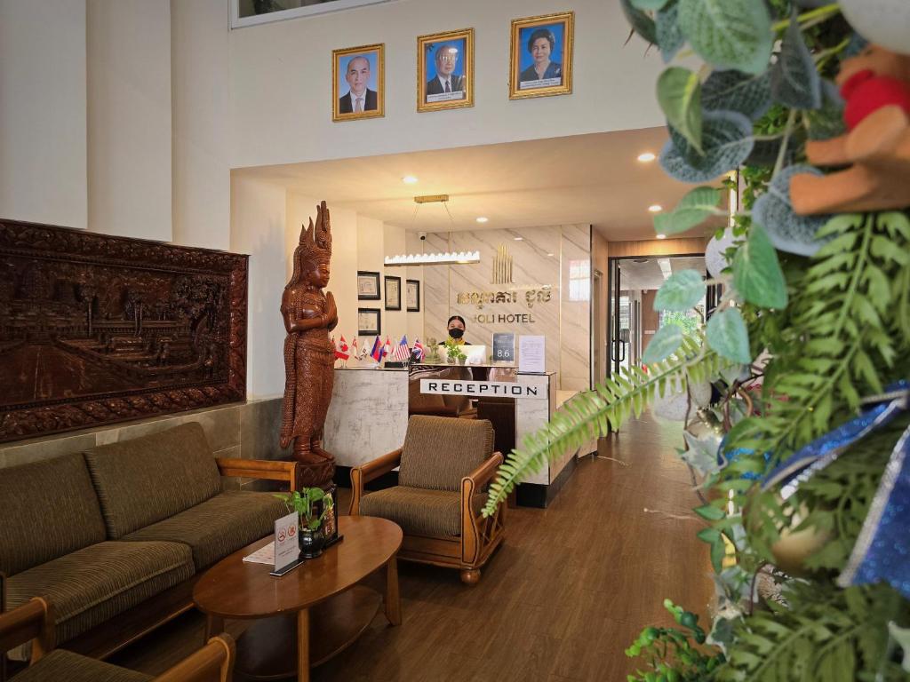 Posezení v ubytování Joli Hotel