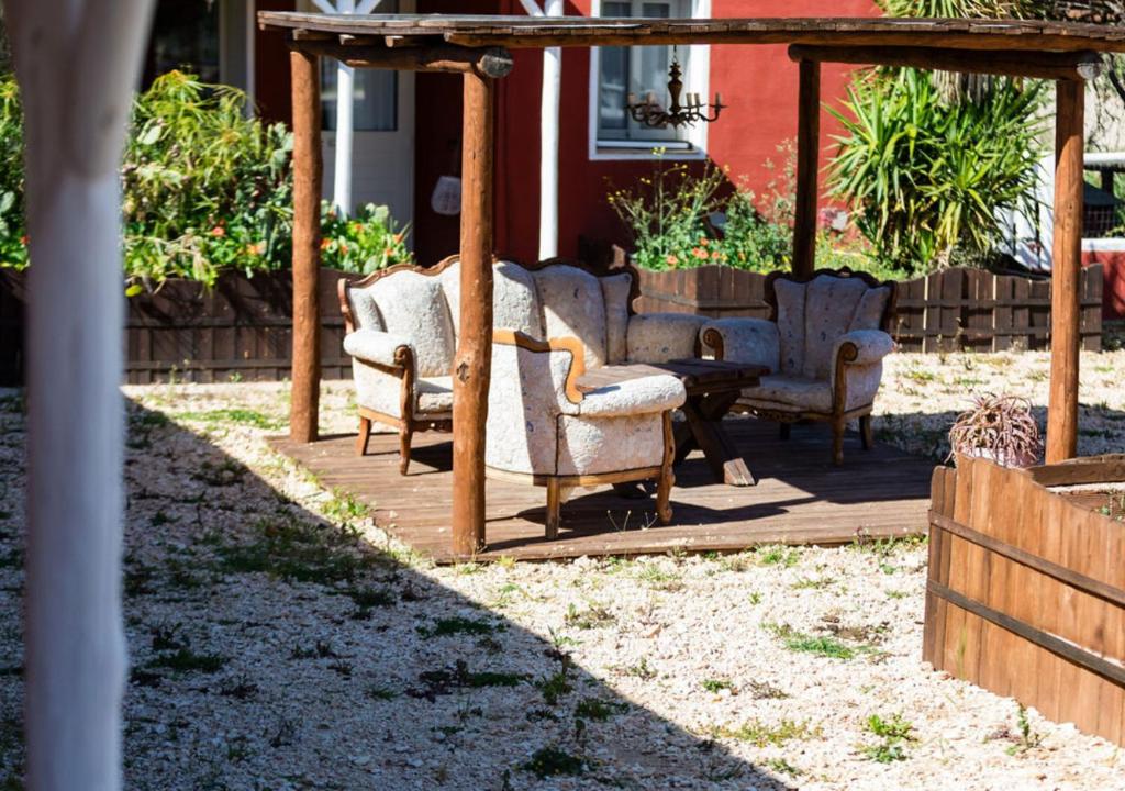Zahrada ubytování Ecoparco Neulè