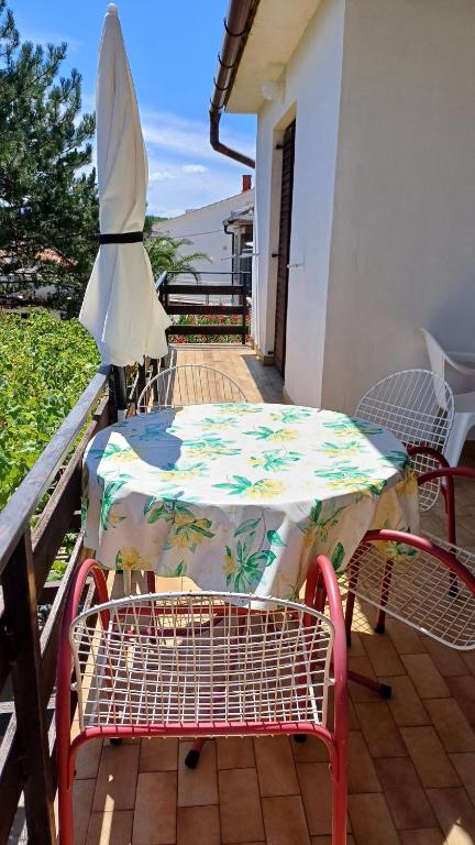Balkón nebo terasa v ubytování Apartments Vorkapic