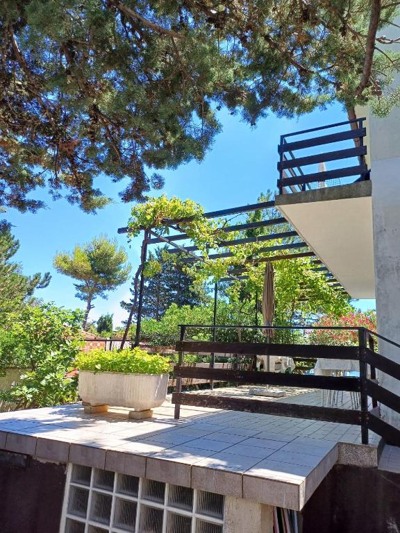 Balkón nebo terasa v ubytování Apartments Vorkapic