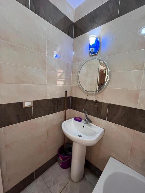 Koupelna v ubytování Taher Cairo hostel