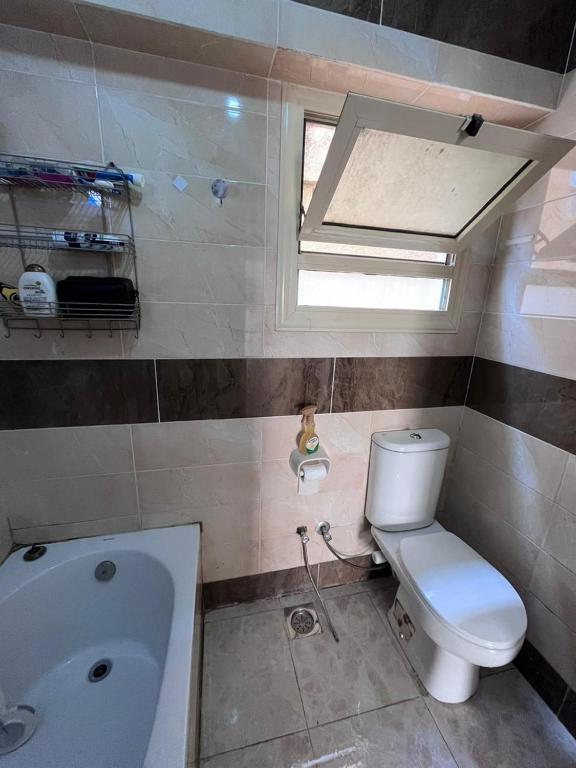 Koupelna v ubytování Taher Cairo hostel