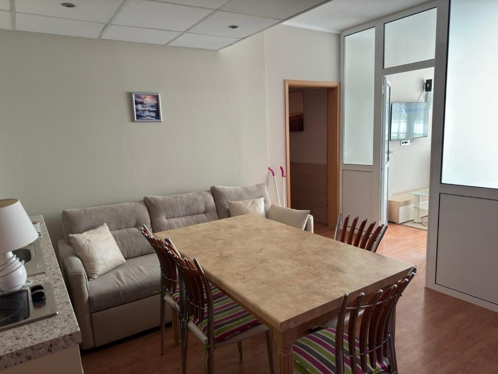 Posezení v ubytování Oasis-Apartament