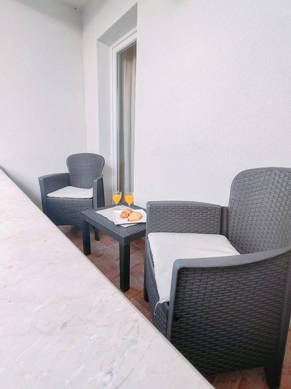 Posezení v ubytování Apartments Amare