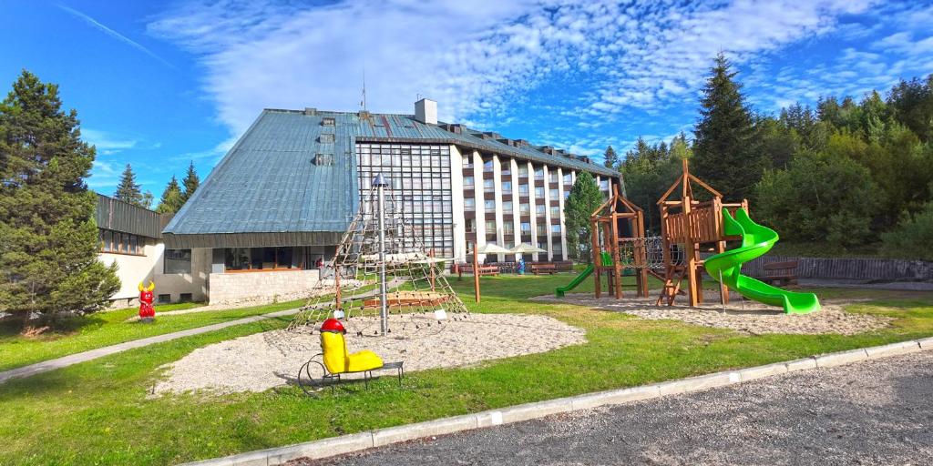 Herní místnost nebo prostor pro děti v ubytování Wellness Hotel Svornost