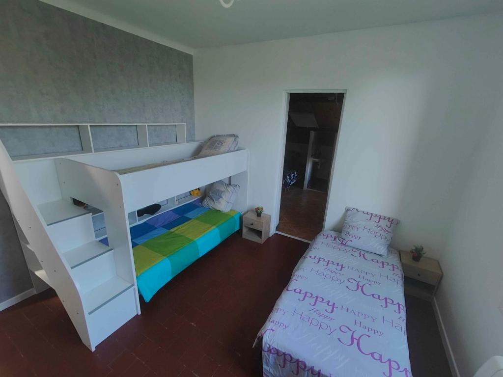 Postel nebo postele na pokoji v ubytování AMCP Gîte - Montgiscard