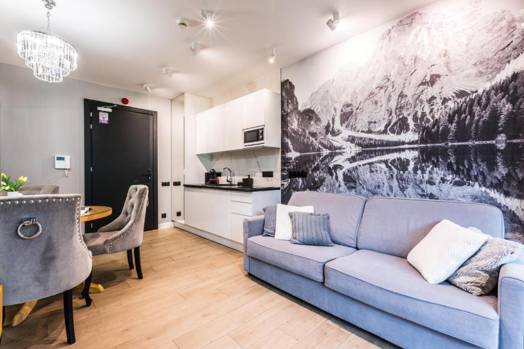 Posedenie v ubytovaní Apartamenty Royal Resort Spa