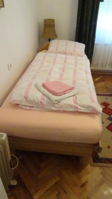 Postel nebo postele na pokoji v ubytování Nikiva I