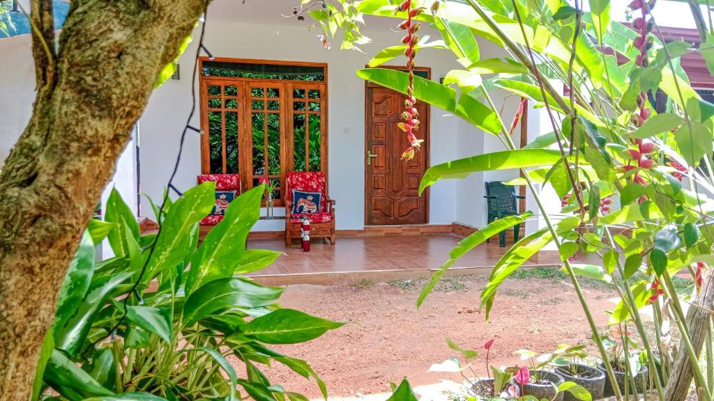 Zahrada ubytování Gimhana Homestay
