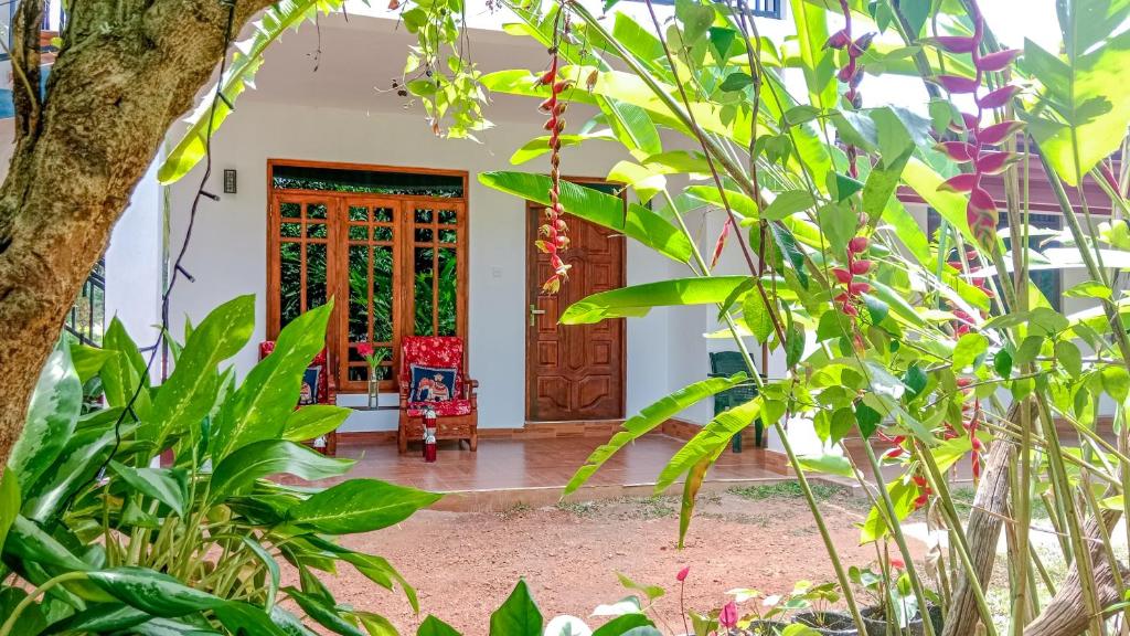 Zahrada ubytování Gimhana Homestay