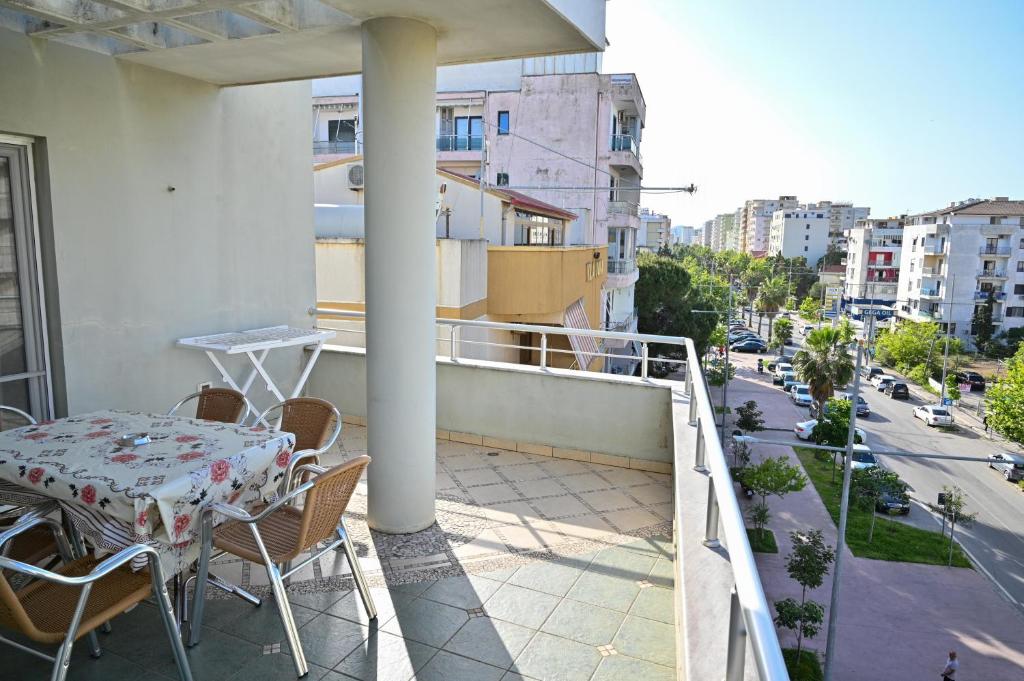 Balkón nebo terasa v ubytování Hotel Vila Emes