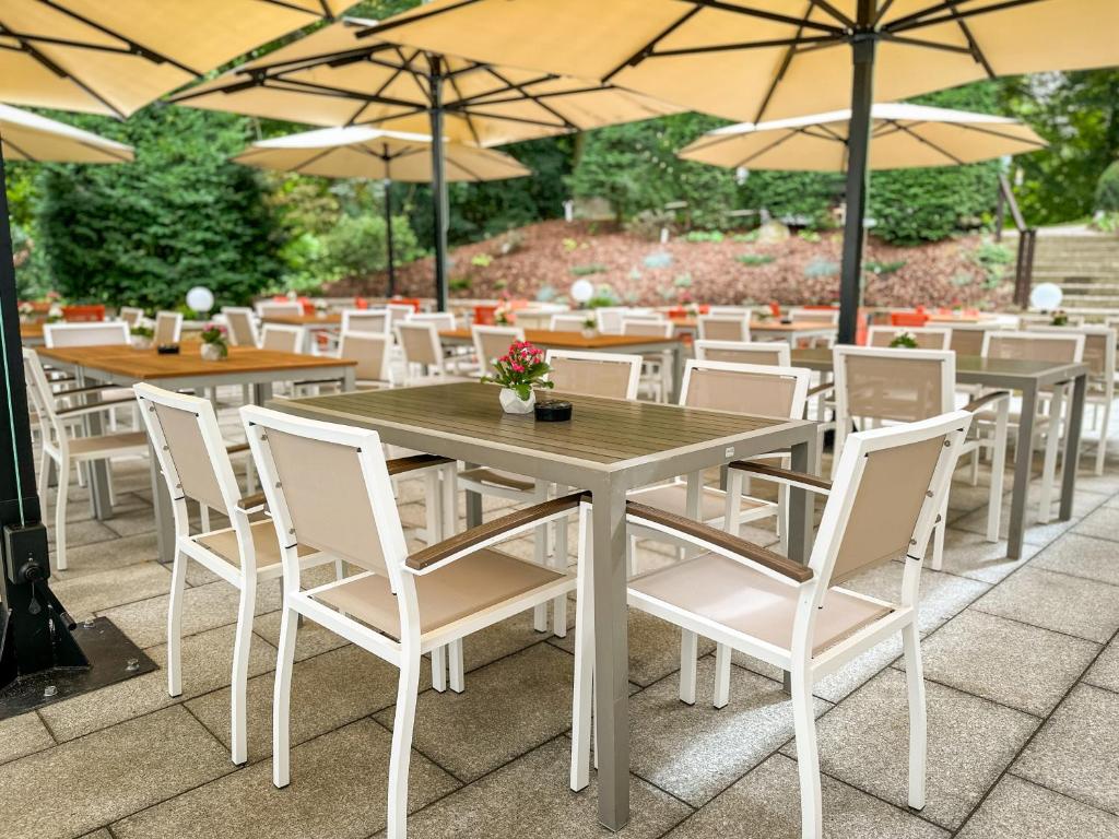 Restaurace v ubytování Weltemühle Hotel by Miri's Dresden