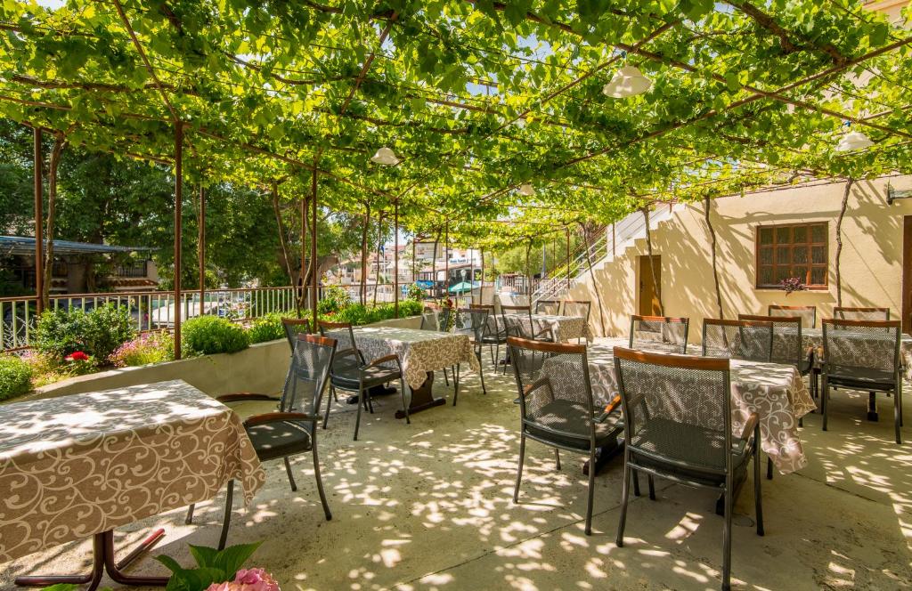 Zahrada ubytování B&B Šegulja
