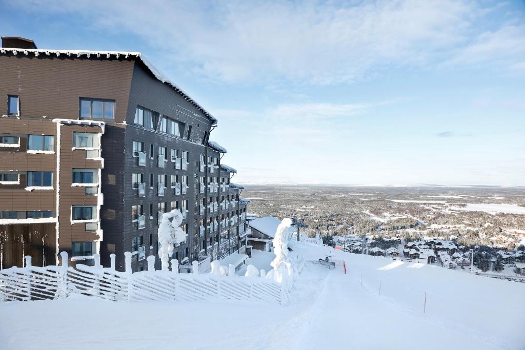 Hotel Levi Panorama v zimě