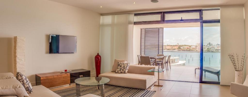 Posezení v ubytování Hotel English Point Marina & Spa