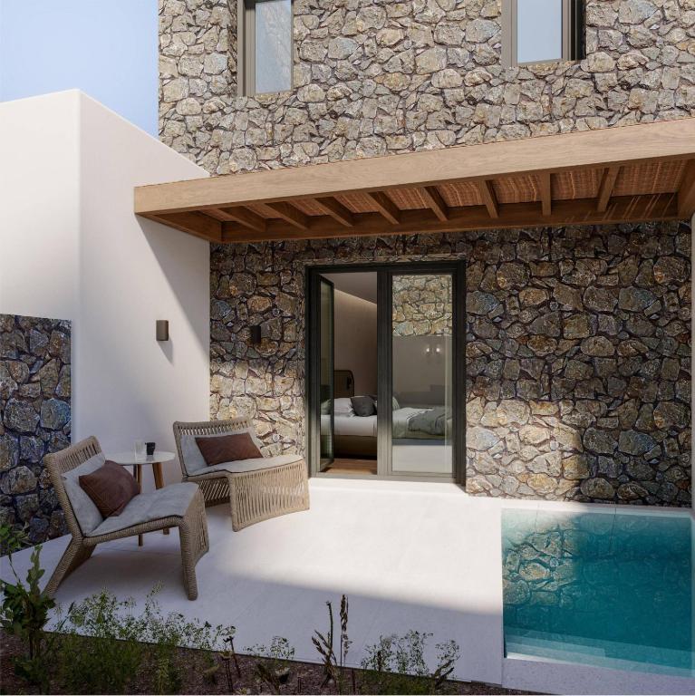 Bazén v ubytování Anemelia Hotel Mykonos nebo v jeho okolí
