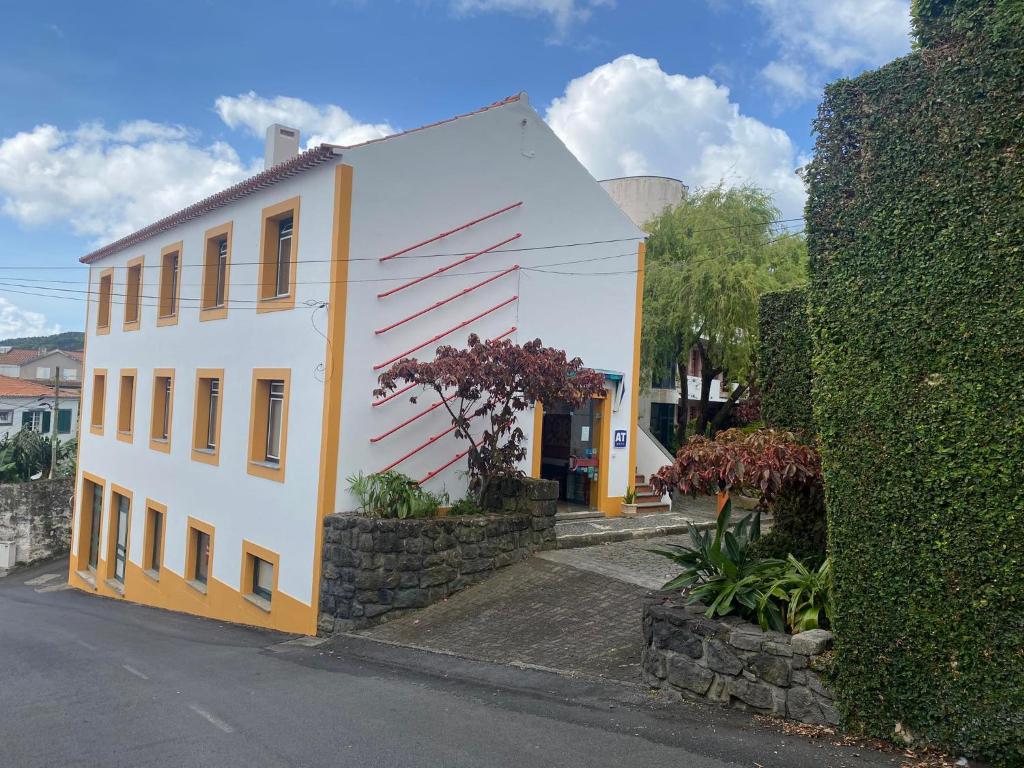 Budova, kde se aparthotel nachází