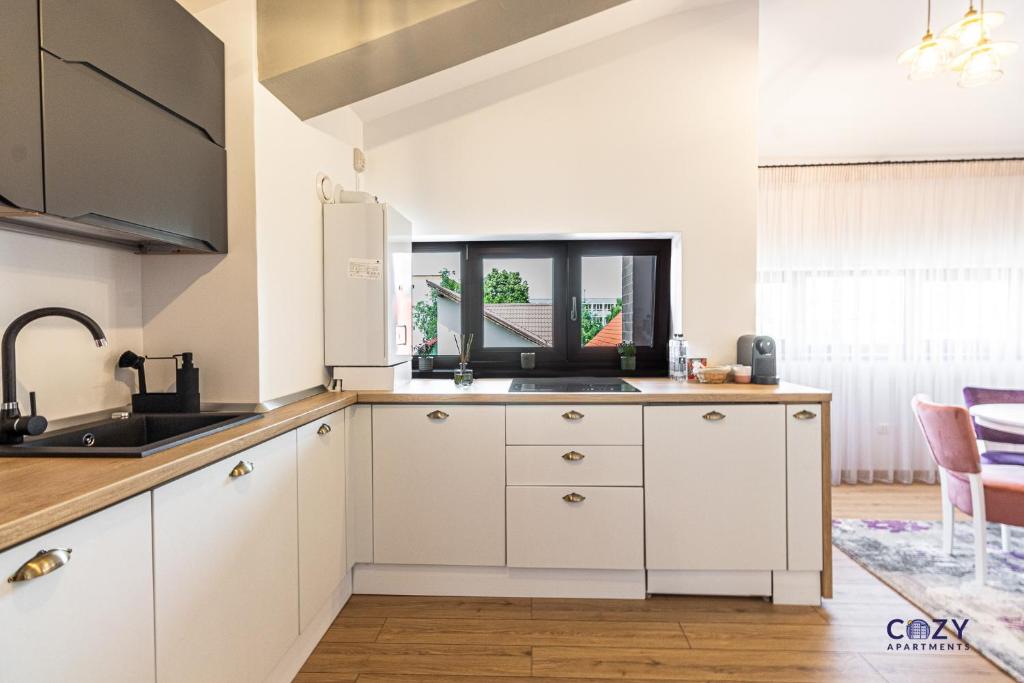 Luxury Cozy Collection ApartHotel in Brasov - Resim 36