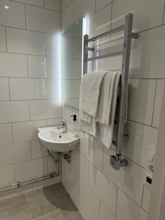 Vannituba majutusasutuses Nautic Hotell