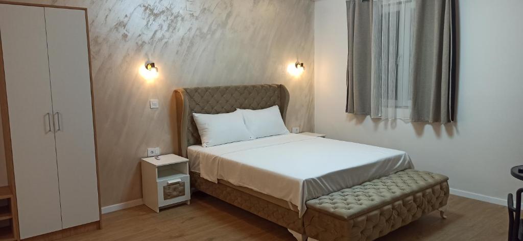 Postel nebo postele na pokoji v ubytování Apartman Andjela